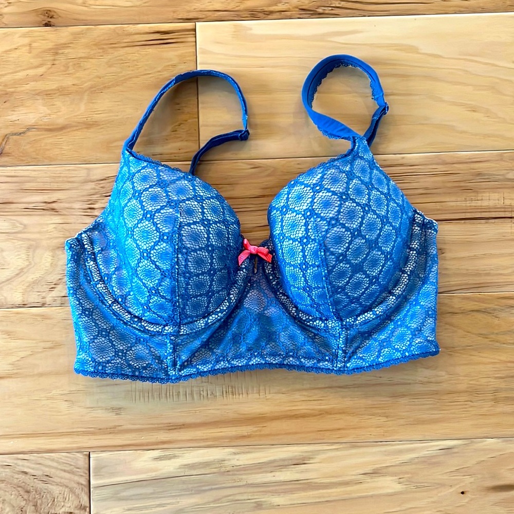 Victoria Secret Lined Demi Double Bra